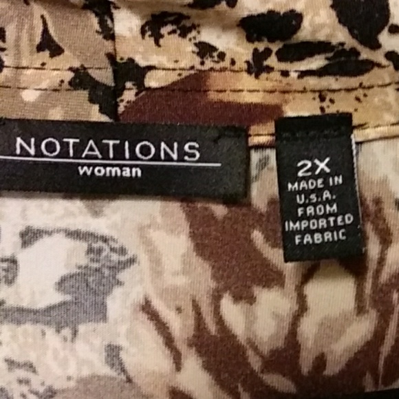 Leopard/floral 2 in 1 tunic - Picture 4 of 4